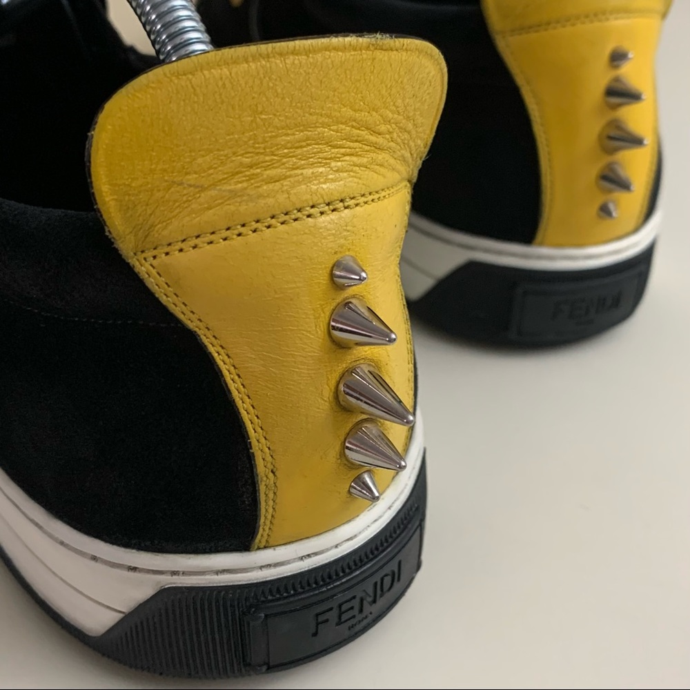 🚫SOLD•Ⓜ️🚫 Fendi Monster Slip Ons - Picture 5 of 11